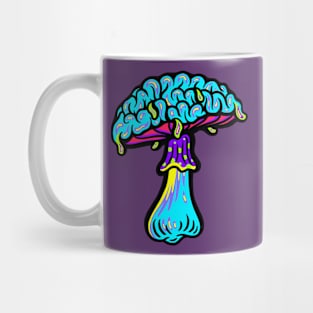 Neon Mushroom Mug